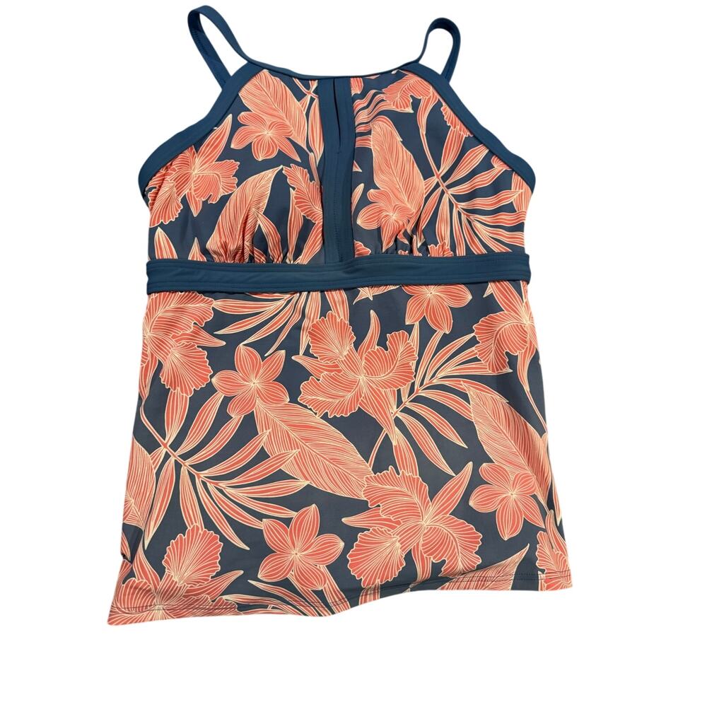 Lands' End Tankini Top Size 8 D
